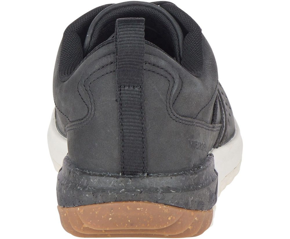 Merrell Sneakers Black - Indeway Leather - Mens 07DKNIERW